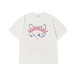 STAR RABBIT SHORT SLEEVE T-SHIRT CREAM
