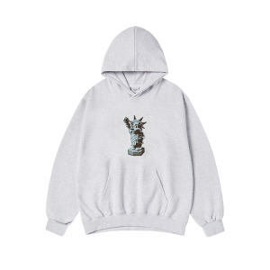 AC BEAR STATUE OF LIBERTY HOODIE MELANGE