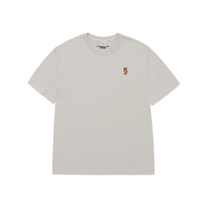 STAND AC BEAR SHORT SLEEVE T-SHIRT LIGHT GRAY