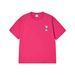 MUGSHOT ALIEN SHORT SLEEVE T-SHIRT HOT PINK