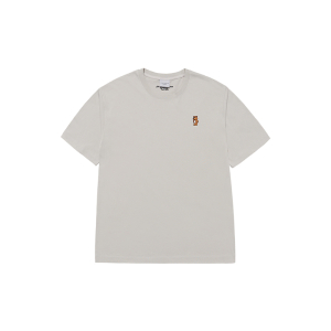 WOMAN STAND AC BEAR SHORT SLEEVE T-SHIRT LIGHT GRAY