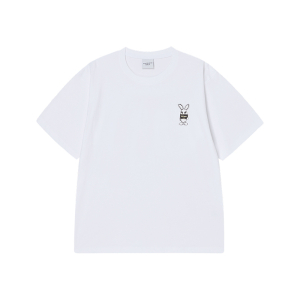 MUGSHOT ALIEN SHORT SLEEVE T-SHIRT WHITE
