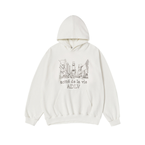 CITY VIEW HOODIE CREAM