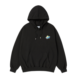 CLAY ALIEN HOODIE BLACK