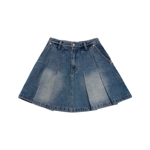 WOMAN DENIM DENNIS SKIRT BLUE