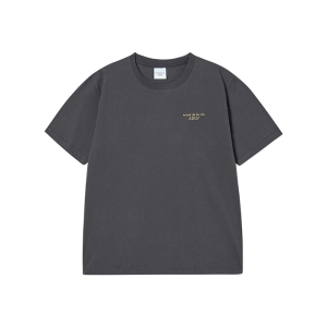 AC BEAR FACE SHORT SLEEVE T-SHIRT CHARCOAL