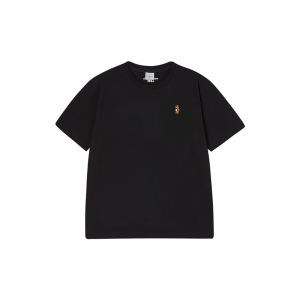 WOMAN STAND AC BEAR SHORT SLEEVE T-SHIRT BLACK