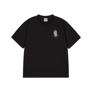 OPANCHU USAGI X ADLV TANNING OPANCHU BASIC LOGO SHORT SLEEVE T-SHIRT BLACK
